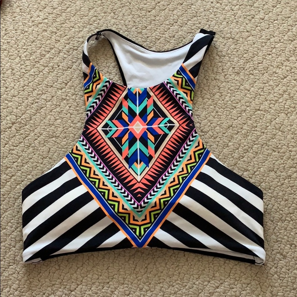 PINK bathing suit top